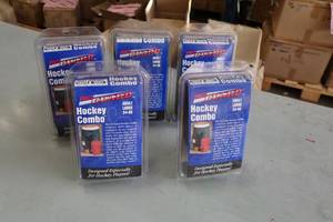 lot 2227 image: Lot of (5) ProGuard Adult Large 34-40 Hockey Combo