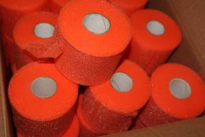 lot 2502 image: Lot of (12 Rolls) ProGuard Foam Underwrap 2-34x30yd