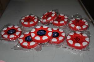 lot 2392 image: Lot of (10) ProGuard Street Hockey Pucks