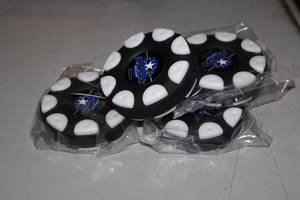 lot 2396 image: Lot of (10) ProGuard Street Hockey Pucks