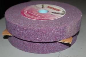 lot 2645 image: Lot of (2) Colonial West Co (USA) Nexus Grinding Wheels 6x1x.750
