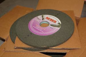 lot 2663 image: Lot of (2) Colonial West Co (USA) Nexus Grinding Wheels 8x516x1-14