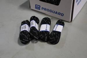 lot 2768 image: Lot of (18 Pair) ProGuard 72 Black Classic Hockey Laces