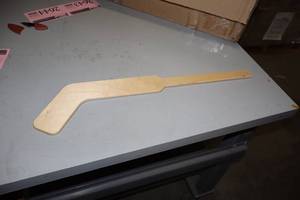 lot 2624 image: Lot of (10) 18 Wood Hockey Goalie Sticks