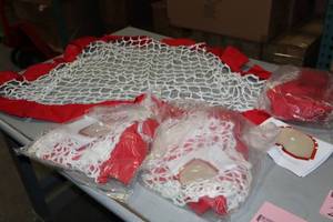 lot 2563 image: Lot of (10) ProGuard Replacement Hockey Nets for 2x3 Metal Hockey Goal #6900