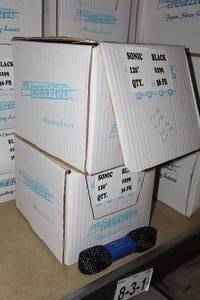 lot 3475 image: Lot of (2 Cases) ProGuard Sonic Tip 120 Black Skate Laces 36-count ( 72 total items )