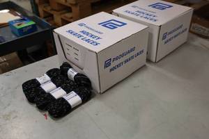 lot 3067 image: Lot of (2 Cases) ProGuard 120 Black Classic Hockey Laces 36-count ( 72 total items )