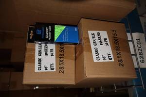 lot 3106 image: Lot of (2 Cases) ProGuard 96 GreenBlack Classic Hockey Lace 36-count ( 72 total items )
