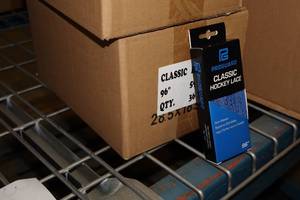 lot 3173 image: Lot of (1 Case) ProGuard 96 BlueBlack Classic Hockey Lace 36-count ( 36 total items )