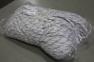 lot 3774 image: Lot of (1 Gross  Bulk - 72pr) ProGuard 108 WhiteBlack Stripe Hockey Laces