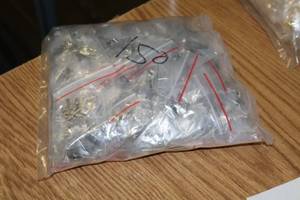 lot 3847 image: Lot of (50 Bags) Hockey Goalie Pins 6-count ( 300 total items )