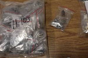 lot 3857 image: Lot of (50 Bags) Hockey Player Pins 6-count ( 300 total items )