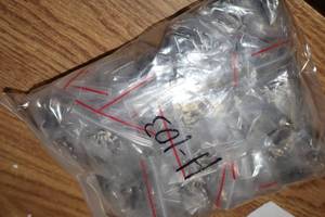 lot 3858 image: Lot of (50 Bags) Hockey Goalie Pins 6-count ( 300 total items )