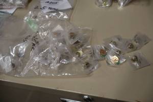 lot 3872 image: Lot of (30) 30-Year Pins