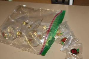 lot 3875 image: Lot of (18 Bags) 35-Year Pins 6-count ( 108 total items )