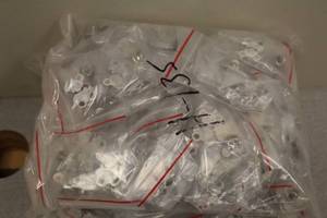 lot 3906 image: Lot of (50 Bags) Hockey Sister Pins 6-count ( 300 total items )