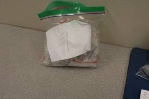 lot 3927 image: Lot of (9 Bags) Black Hockey Skate Pins 6-count ( 54 total items )