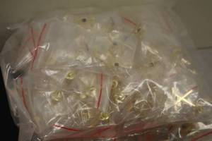 lot 3944 image: Lot of (50 Bags) Hockey Stick and Puck Pins 6-count ( 300 total items )