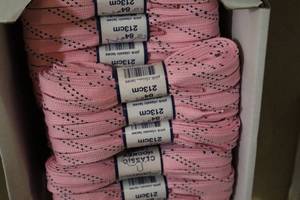 lot 3574 image: Lot of (18) ProGuard 84 Pink Hockey Laces