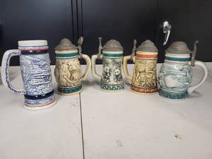 Avon Miniature Stein Collector Set (Set of 9)