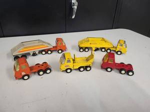 Tonka Trucks & Trailers, and Miscellaneous Items (22 Pieces)