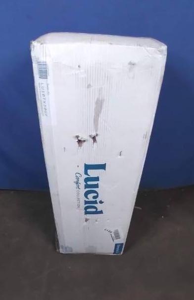 New Lucid Comfort Collection 10 Plush Gel Memory Foam Mattress - Twin XL