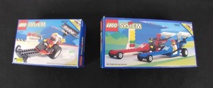 New Lego System 1992 Dragsters and 6639 Raven Racer