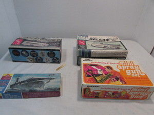 Vintage Models and Spray Gun