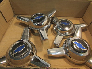 Chrome Chevy Rim Covers