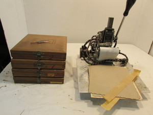 Vintage StampingEmbossing Machine