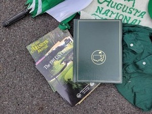 Masters Golf Tournament Memoribilia