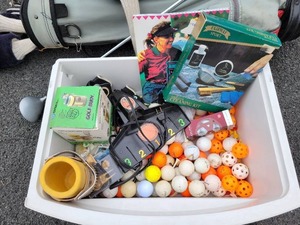 Golf Clubs, Balls and Miscelaneous