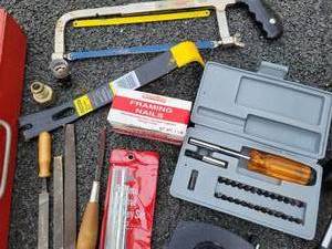 Various Tools and Tool Box