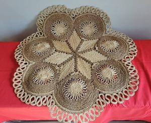 Hanging Plant Holders & Straw Containers and Mat