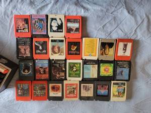 8-track tapes