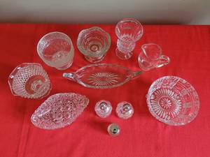 Crystal & glass lot