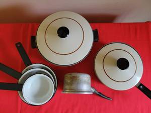 Enamelware pans