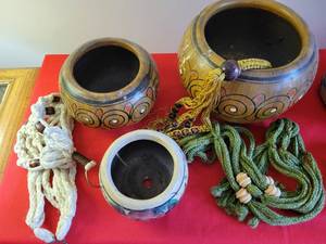 Plant Pots & macrame lot