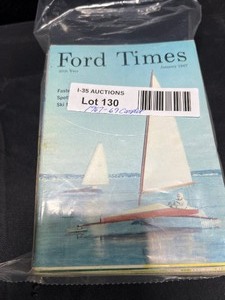 lot 130 image: Ford Times Magazines 1967-69
