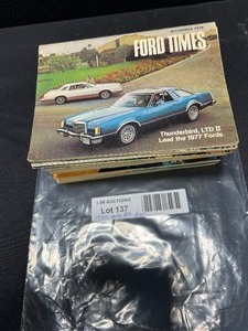 lot 137 image: Ford Times Magazines 1970s Early 80s