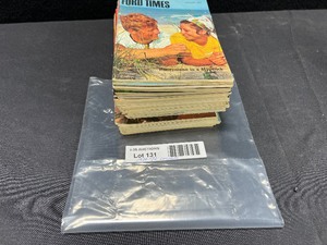 lot 131 image: Ford Times Magazines 1970-72