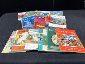 lot 128 image: Ford Times Magazines 1961-63