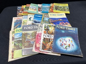 lot 124 image: Ford Times Magazines 1949-51