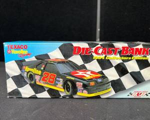 lot 90 image: Texaco Havoline Die Cast 1994 Irvan #28 Racing Bank NOS