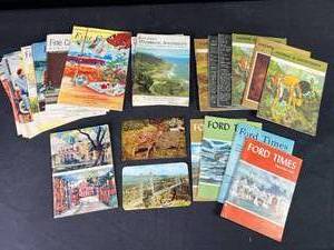 lot 116 image: Vintage Various Ford Fine, Cars, Western Journeys Magazines