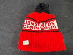 lot 605 image: Jonsereds Chainsaws Stocking Hats Lot of 6