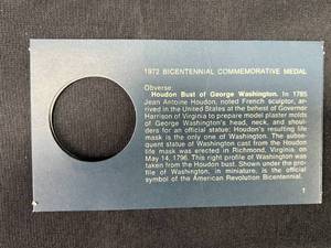 lot 546 image: Bicentennial Coin and Stamp Combo