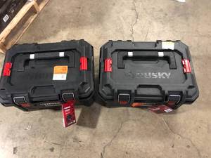 Lot of 2 Husky Husky Build-Out Large Toolbox Customer Returns See Pictures