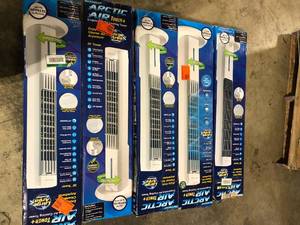 Lot of Artic Air Tower Evaporative Cooling Tower  Customer Returns See Pictures