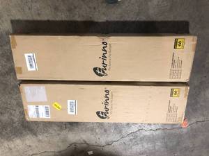 Lot of  2 Furinno White 11-Cube Reversible Open Shelf Bookcase Customer Returns See Pictures